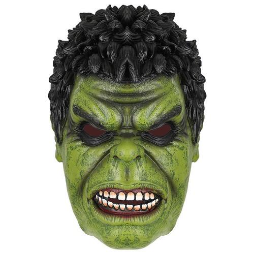 Hulk realistic full mask party - realistic,