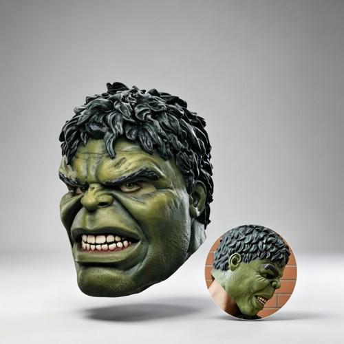 Adult mask avengers - mask, hulk