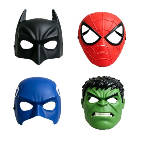 Kids superhero luminous mask - kids,