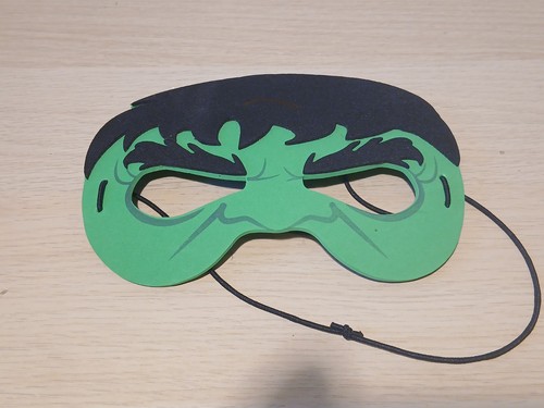 Marvel hulk face mask with - marvel,