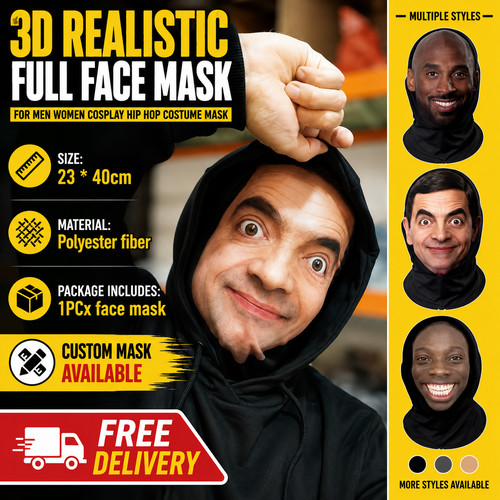 Printed realistic celebrity - printed,