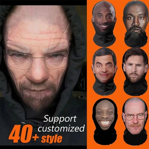 Realistic face for men - for,