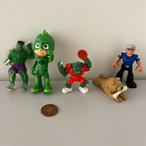 Hulk mask plastic - &, pj