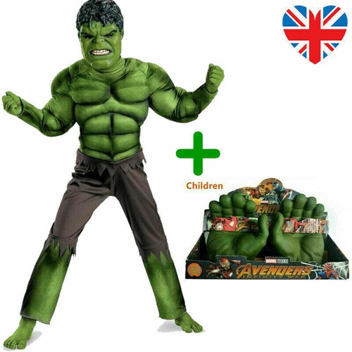 Deluxe hulk boys fancy - hulk,
