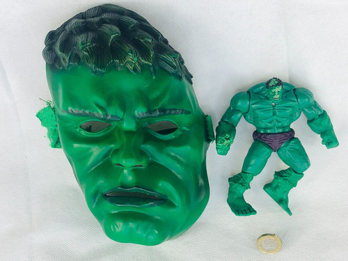 Hulk mask very used - used, and