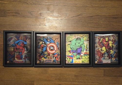 Marvel set wall - marvel, decor