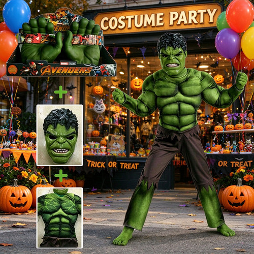 Boys hulk fancy dress kids - hulk,